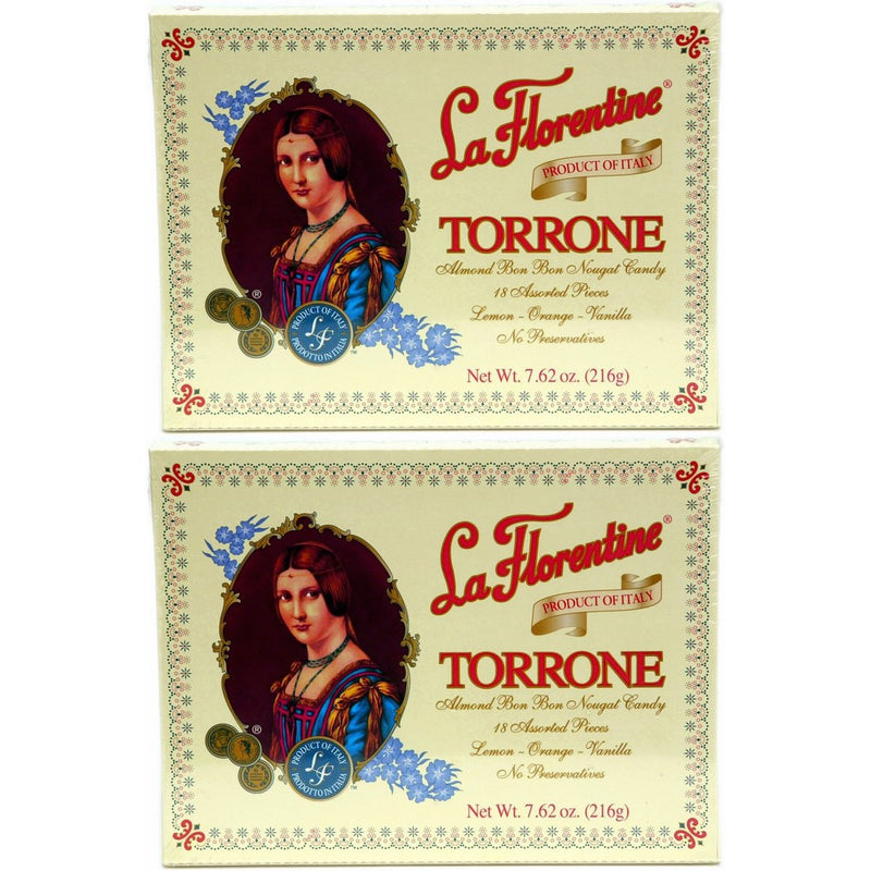 La Florentine Torrone 18 pc Assortment Box, Pack of 2