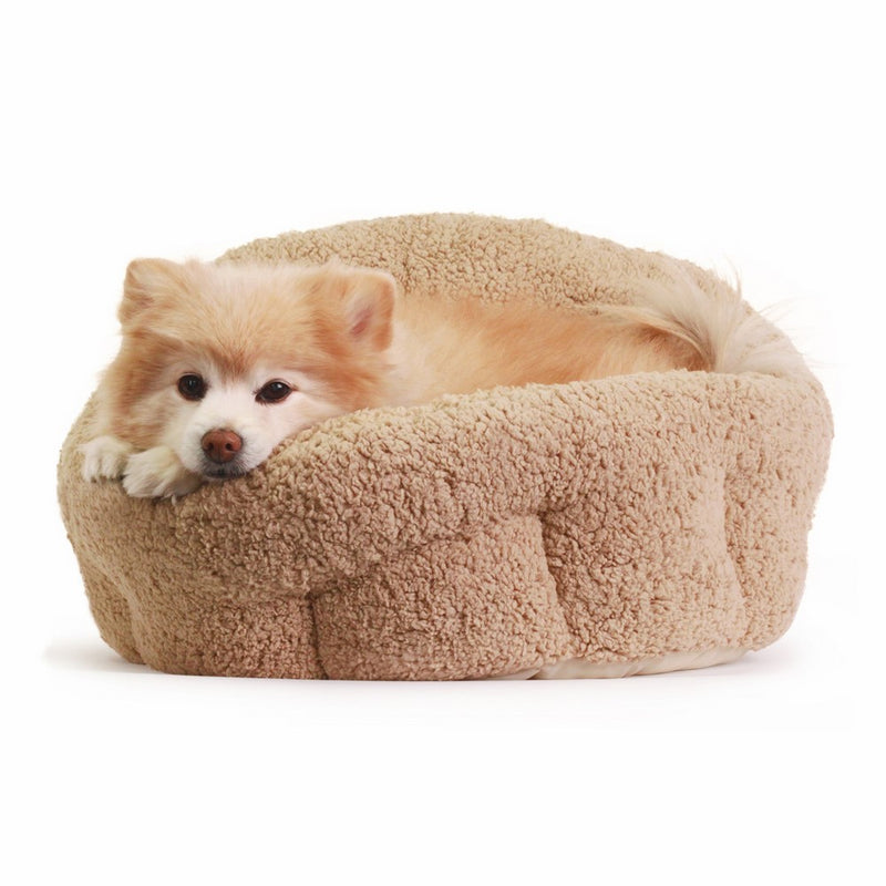Best Friends by Sheri OrthoComfort Deep Dish Cuddler (20x20x12”) - Self-Warming Cat and Dog Bed Cushion for Joint-Relief and Improved Sleep - Machine Washable, Waterproof Bottom - For Pets Up to 25lbs