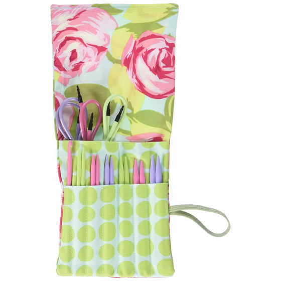 Denise Needles 2go Interchangeable Knitting Tools Set, Pink Roses