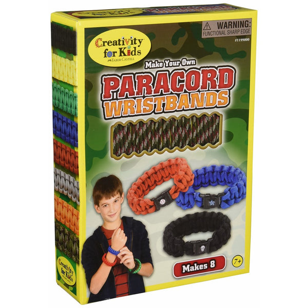 Creativity for Kids Make Your Own Paracord Wristbands - Makes 8 Bracelets