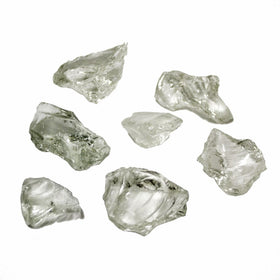 AZ Patio Heaters Fire Pit Fire Glass in Ice Clear, 10 Pounds