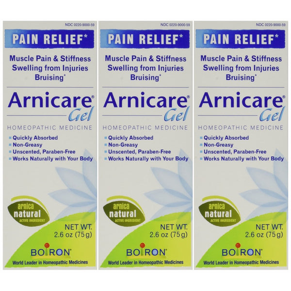 Boiron Arnicare Arnica Gel, 2.6 Ounce (Pack of 3)