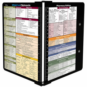 WhiteCoat Clipboard- Black - Pharmacy Edition