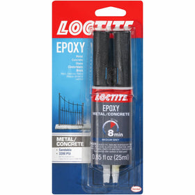Loctite Metal and Concrete Epoxy Syringe, 25-Millileters (1919325)