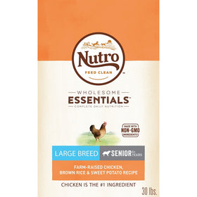 Nutro Large Breed Senior Dry Dog Food Chicken 30 lb. bag