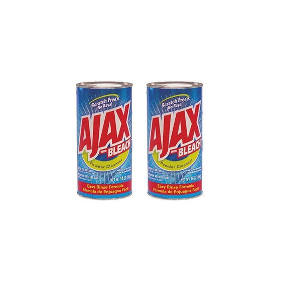 Ajax Powder Cleanser with Bleach, 14 oz (396 g) (2 Pack)