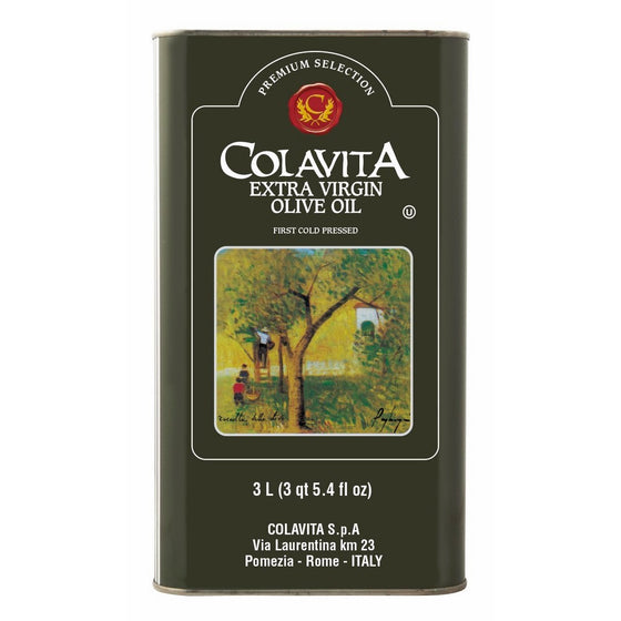 Colavita Extra Virgin Olive Oil in Tin, 3L Tin