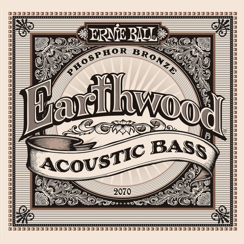 Ernie Ball Earthwood Phosphor Bronze Acoustic Bass Set .045 - .095