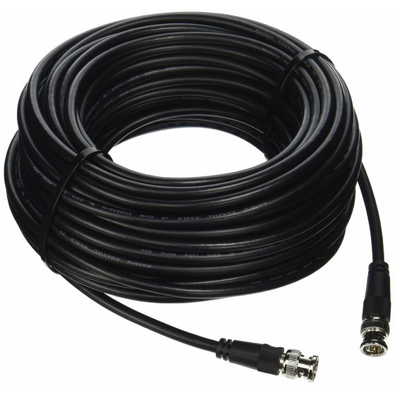 C2G 40031 75 OHM BNC Cable, Black (75 Feet, 22.86 Meters)