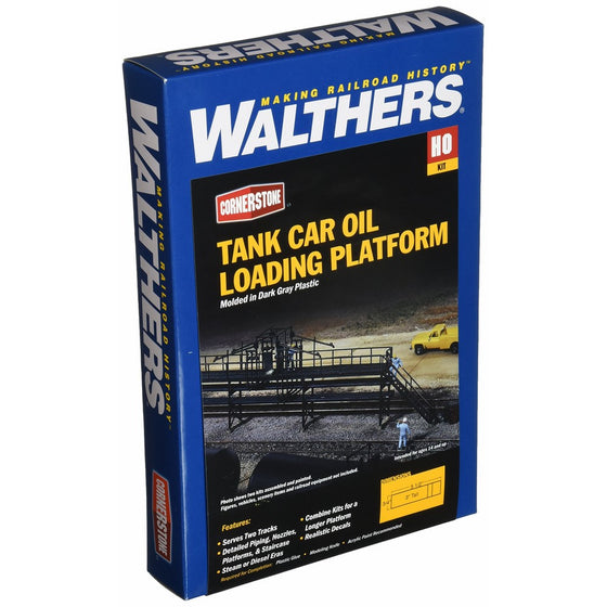 Walthers Cornerstone Series Kit HO Scale Oil Loading Platform