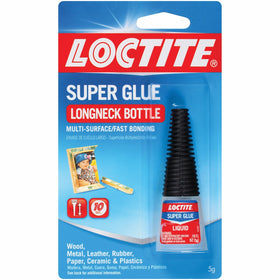 Loctite Super Glue Liquid 5-Gram Longneck Bottle (230992)