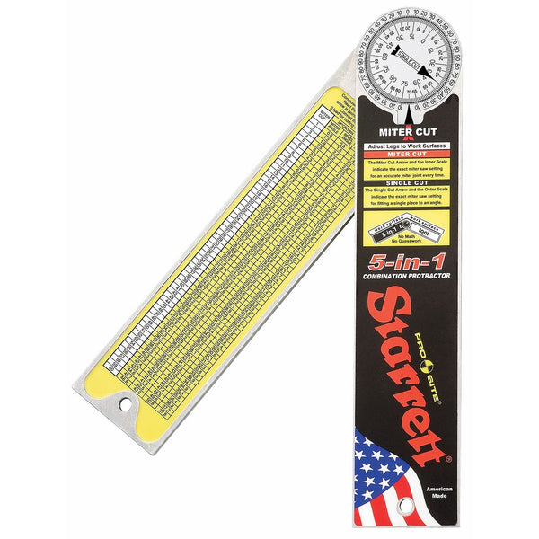 Starrett CP505A-12 ProSite Combination Protractor