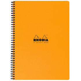 Rhodia 4 Color Book 9 in. x 11 3/4 in. orange