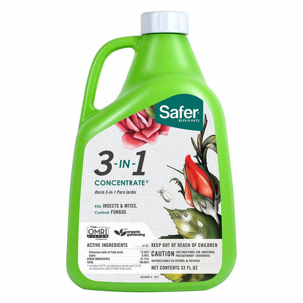 Safer Brand 3 in1 Garden Spray Concentrate 32 Ounces5462