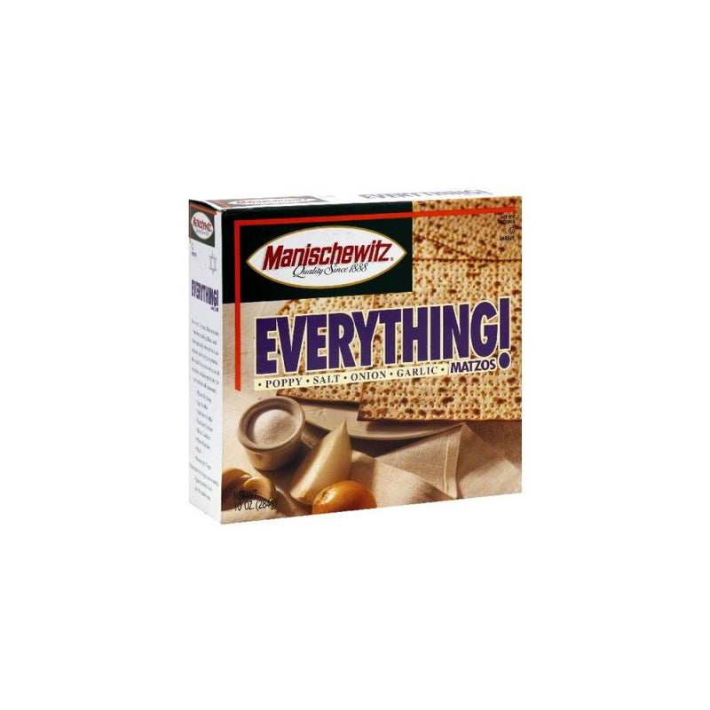 Manischewitz Everything Matzo, 10 Ounce - 12 per case.