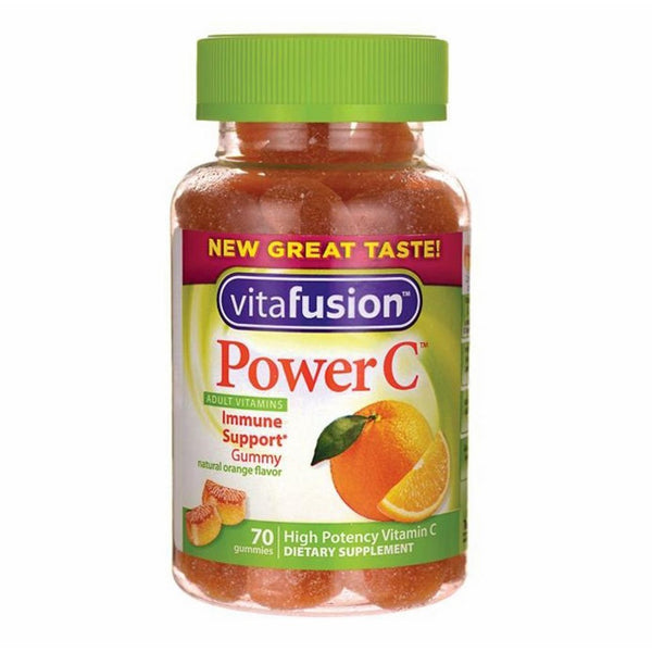 Vitafusion Power C Gummy Vitamins, 70 Count, Pack of 3 (Packaging May Vary)