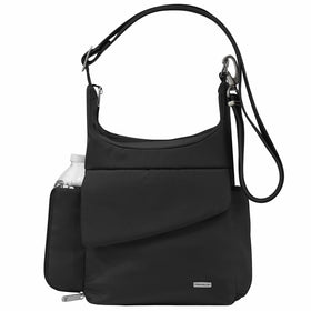 Travelon Anti-Theft Classic Messenger Bag, Black, One Size