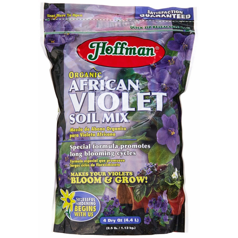 Hoffman 10301 Organic African Violet Soil Mix, 4 Quarts