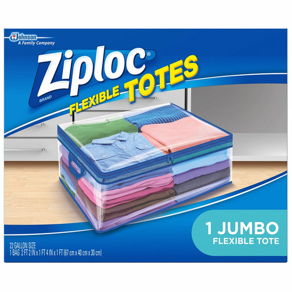 Ziploc Flexible Totes, Jumbo, 1 ct