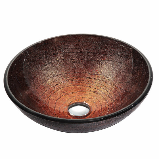 Kraus GV-580 Copper Illusion Glass Vessel Bathroom Sink