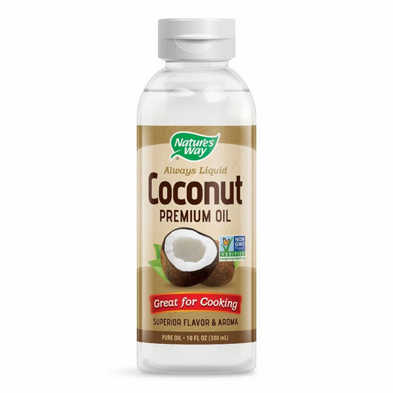 Nature's Way Liquid Coconut Premium Oil 10 oz