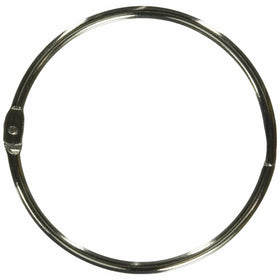 Sparco Book Ring, 3-Inch Diameter, 10 per Box, Silver (SPR01441)