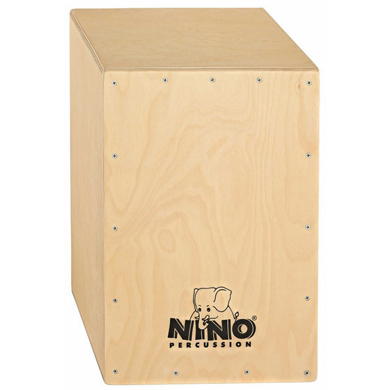 Nino Percussion NINO950 13-Inch Birch Cajon, Natural Finish