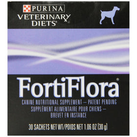Purina Fortiflora Canine Nutritional Supplement Box (3 Pack), 30gm/90 Count