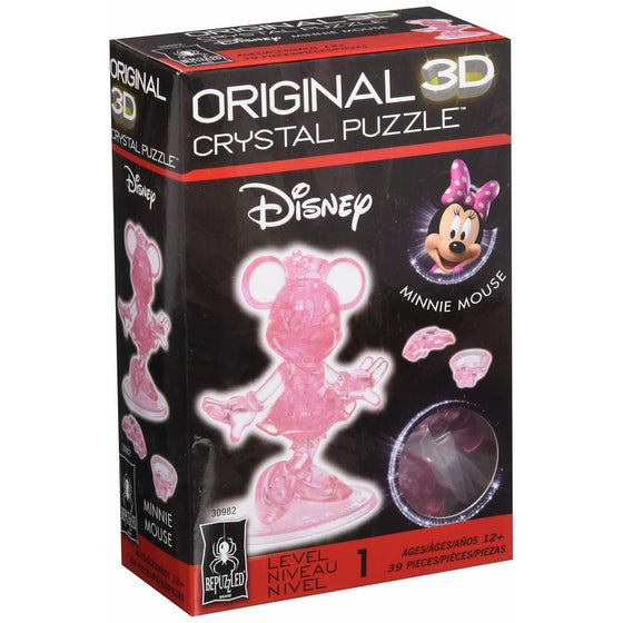 Original 3D Crystal Puzzle - Minnie Mouse