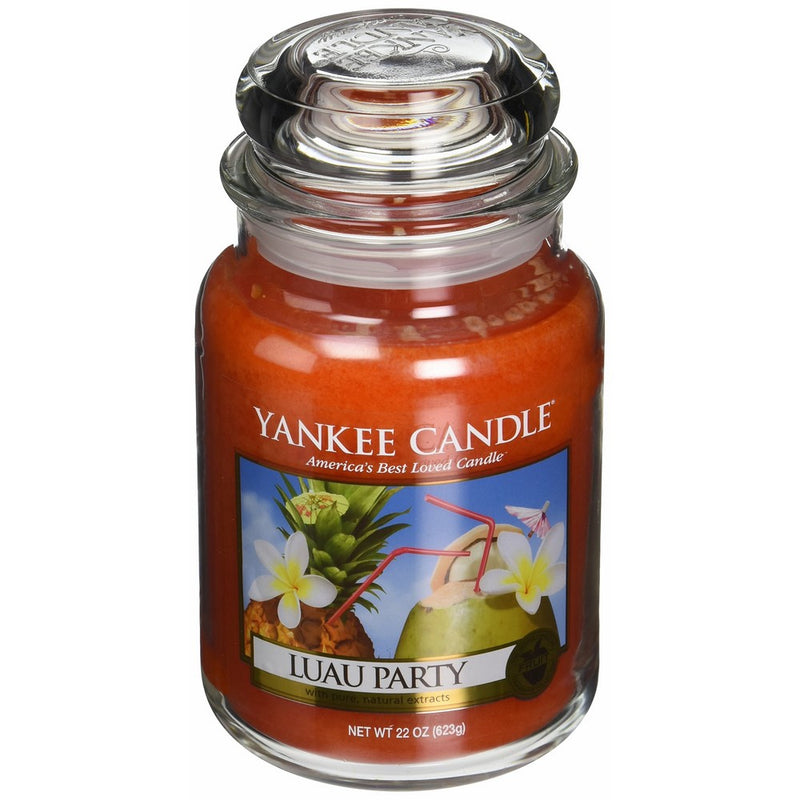 Yankee Candle 22-Ounce Jar Candle, Large, Luau Party