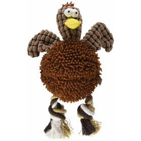 Ethical Pets Gigglers Chicken Dog Toy, 12-Inch, Assorted