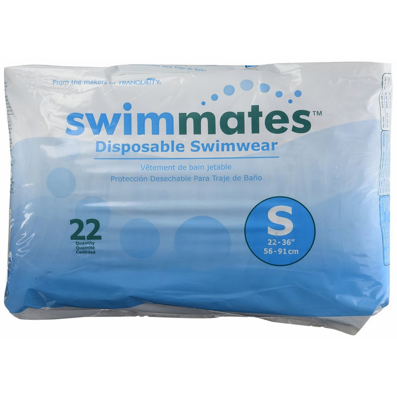 Swimmates Disposable Adult Swim Diapers, Small, 22