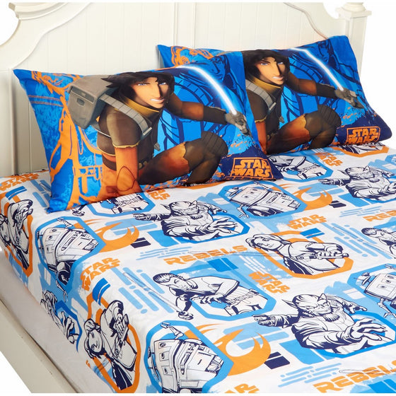 Lucas Film Star Wars Rebels Microfiber Full Sheet Set