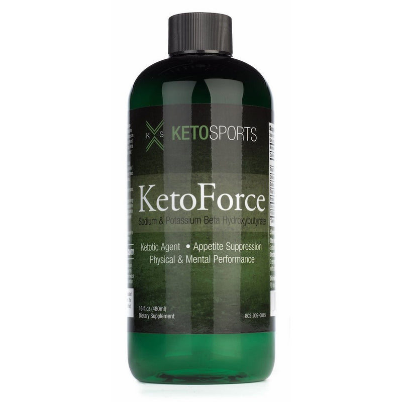 KetoSports KetoForce Dietary Supplement, 16 Fluid Ounce