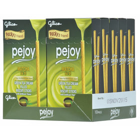Pejoy Biscuit Stick, Matcha, 1.98 Ounce (Pack of 10)