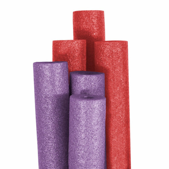 Robelle Big Boss Purple and Red Pool Noodles (6-Pack)