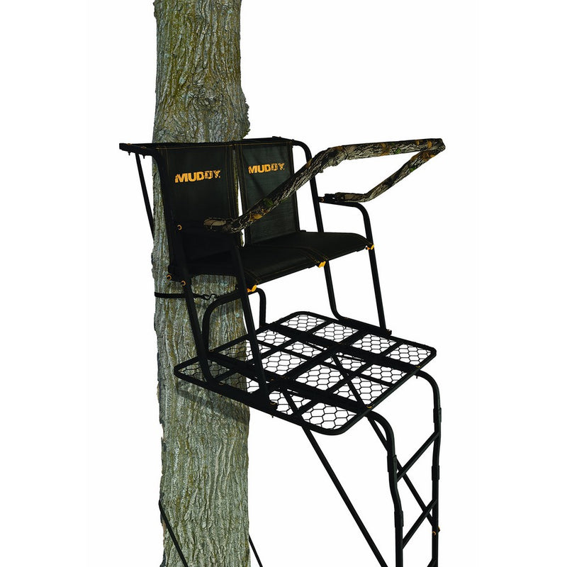 Muddy Partner 2-Man Ladderstand, Black