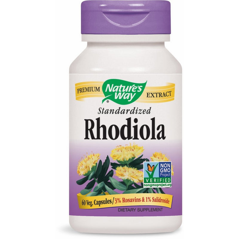 Nature's Way Rhodiola, 60 Veg caps