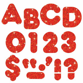 TREND enterprises, Inc. Red Sparkle 2" Casual UC Ready Letters