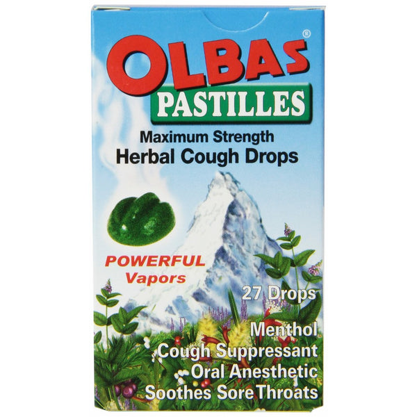 Olbas Cough Drops Pastilles,27 Count