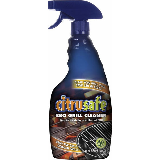 Bryson Industries Grill Cleaning Spray - BBQ Grid And Grill Grate Cleanser By Citrusafe (23 oz)