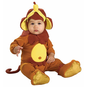 Rubie's EZ-On Romper Costume, Monkey See Monkey Do, 0-6 Months