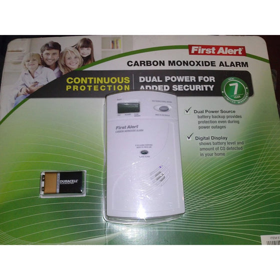 First Alert Carbon Monoxide Alarm