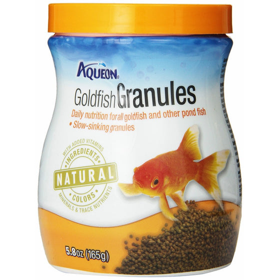 Aqueon Goldfish Food Granules, 5.8-Ounce