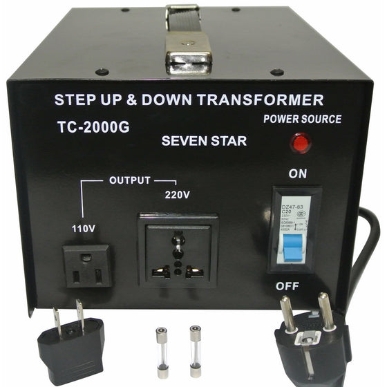 SEVENSTAR tc 2000 Watt Voltage Transformer