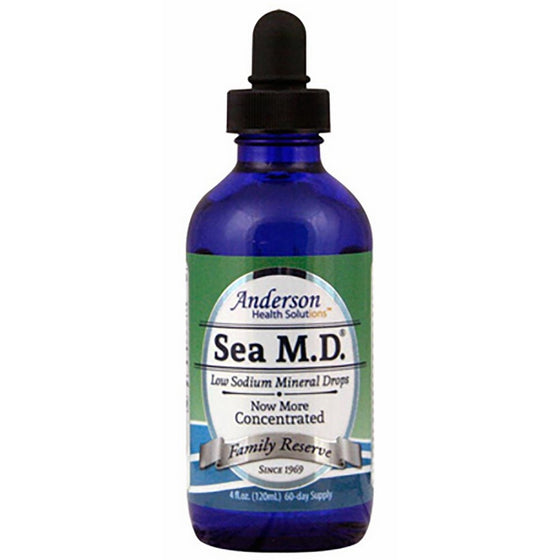 Anderson's Sea M.D. Concentrated Mineral Drops, 4 ounce