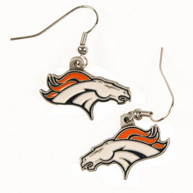 Denver Broncos Dangle Earrings