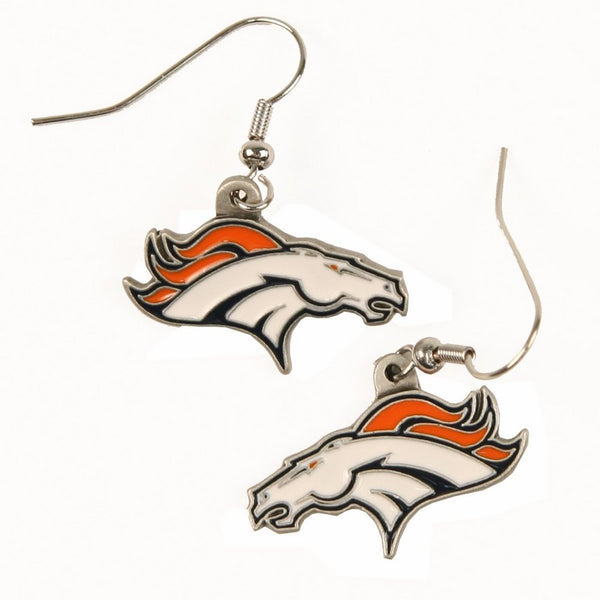 Denver Broncos Dangle Earrings