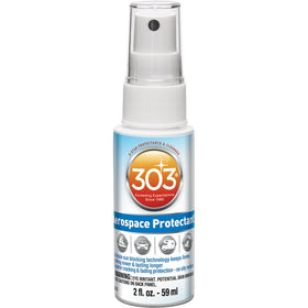 303 (30302) UV Protectant Spray for Vinyl, Plastic, Rubber, Fiberglass, Leather & More – Dust and Dirt Repellant - Non-Toxic, Matte Finish,2 Fl. oz.