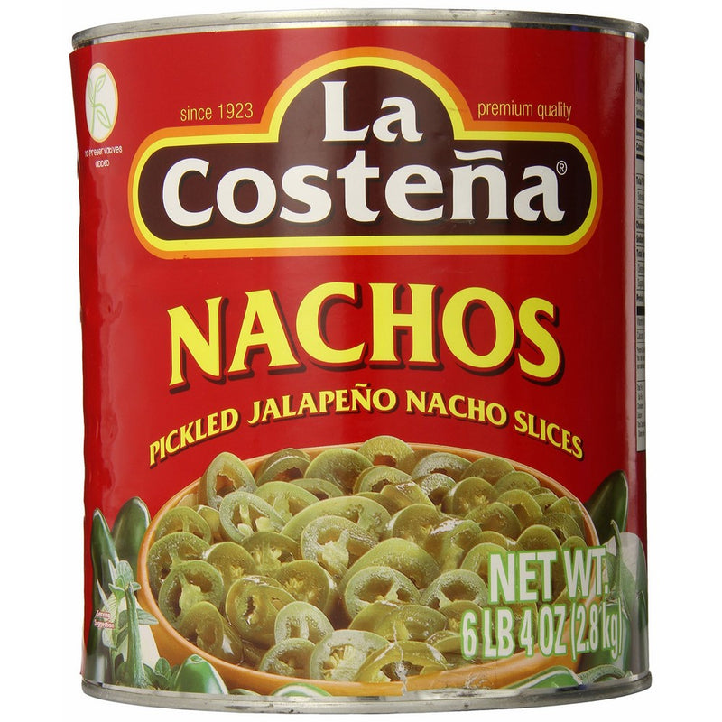 La Costena Nacho Jalapeno, 6lb 4 Ounce